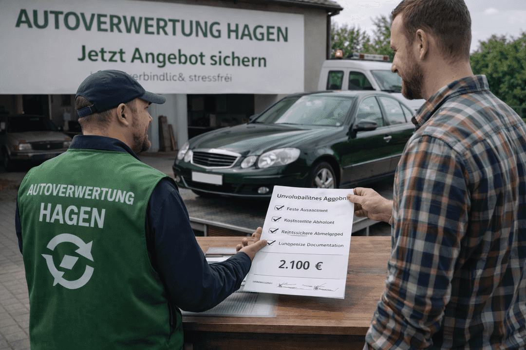 Jetzt Angebot sichern – Ihr direkter Einstieg in die Autoverwertung Lingen 